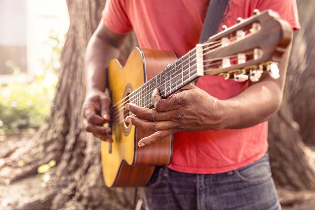 Guitar Silhouette SVGs: Rock Designs that Weed Fast