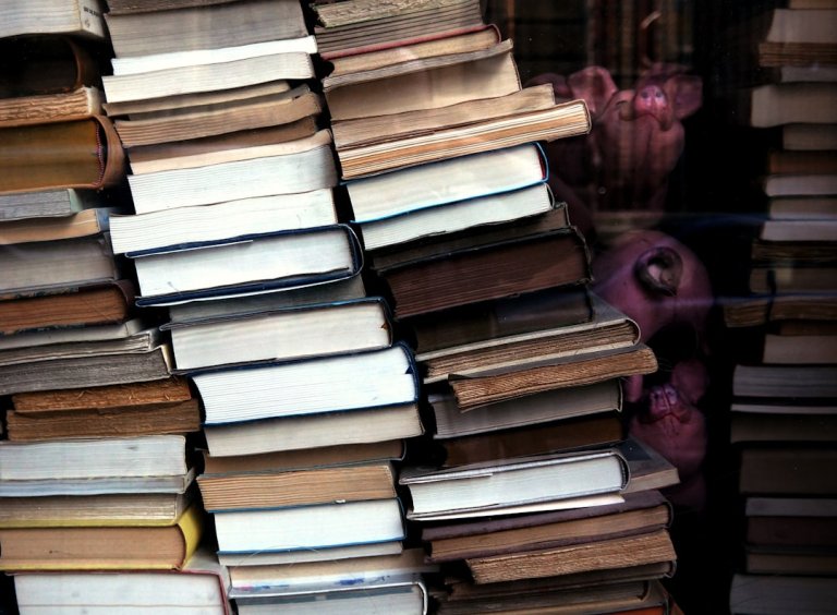 Book Lover SVGs: Stacks & Glasses for Totes