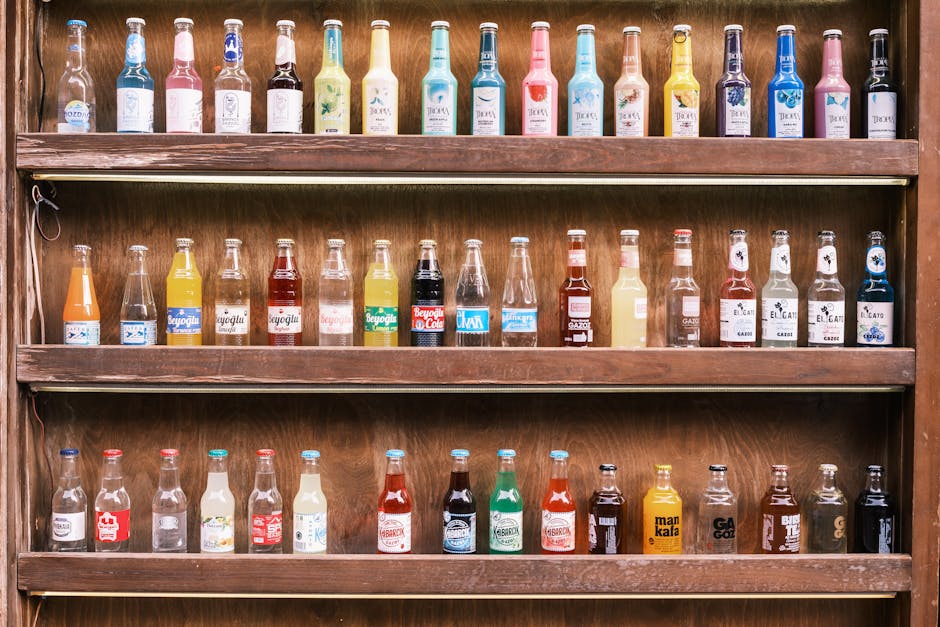 Pantry labels set – clean typography
