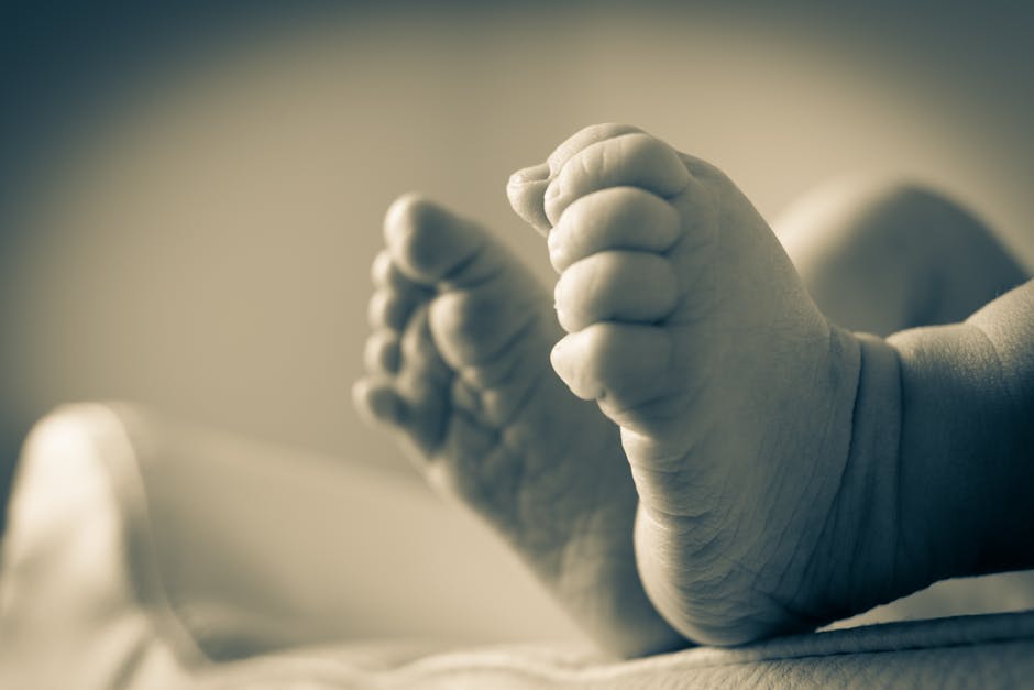 Baby Footprint SVGs: Newborn Keepsakes