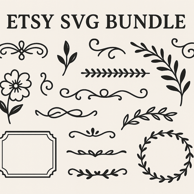 SVG Bundle for Etsy Sellers