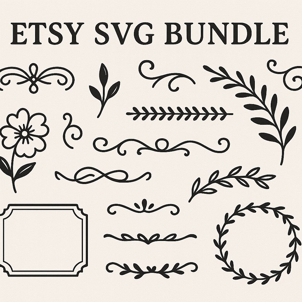 SVG Bundle for Etsy Sellers